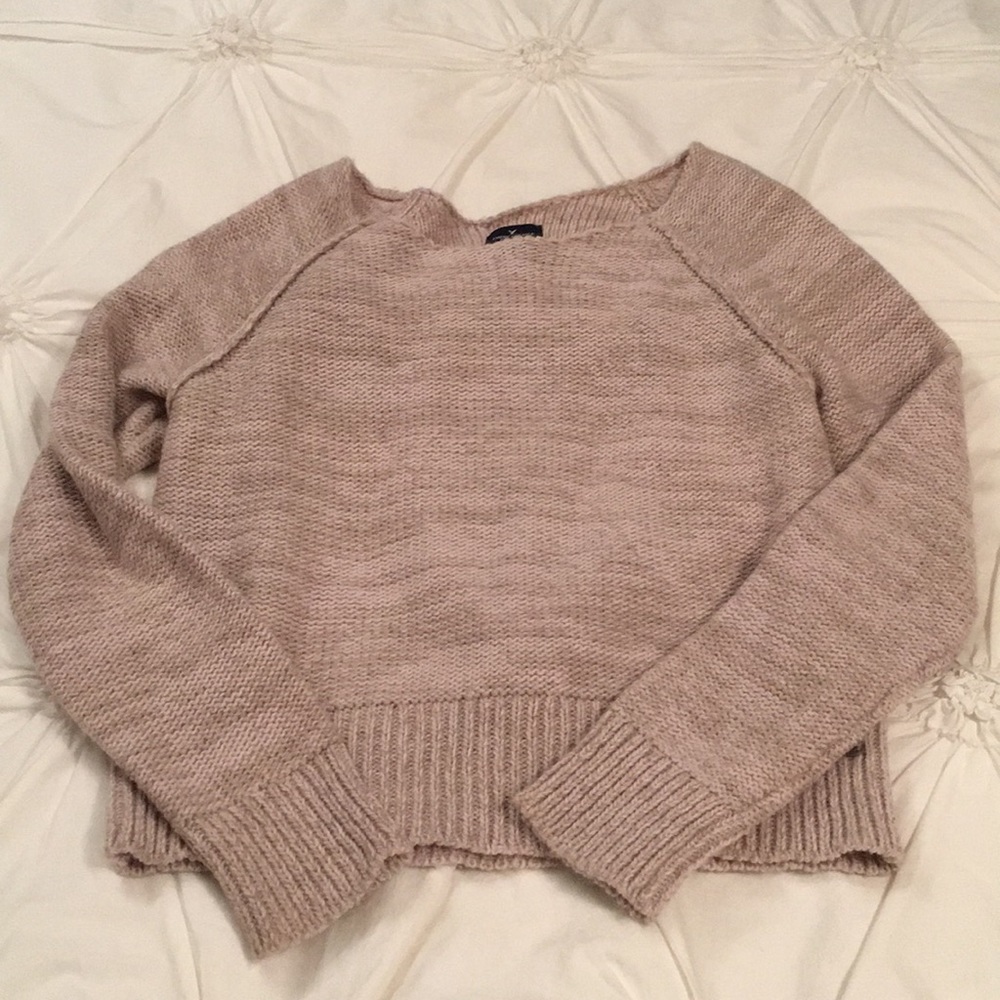 Cozy wide-neck sweater